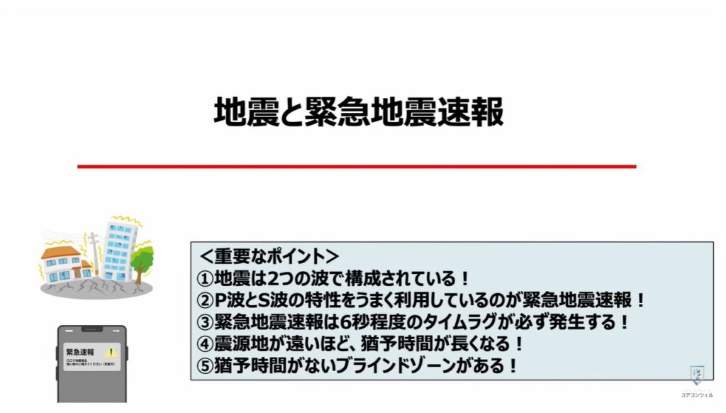地震警報が鳴らないのは？：地震と緊急地震速報