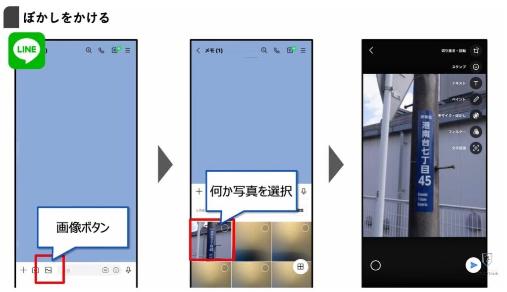 気になる写真やスクリーンショットに「ぼかし」を入れる方法：ぼかしやモザイクをかける方法