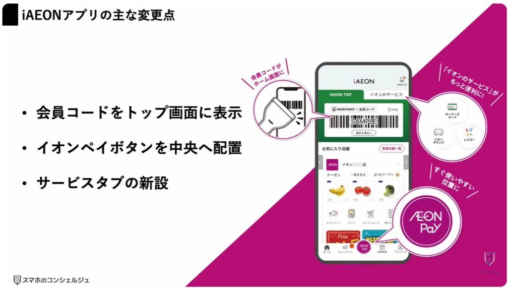 新AEON PayアプリとiAEONアプリ徹底比較：プラスチックWAONカードの取込み方法