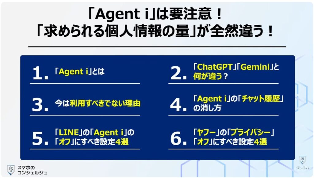 LINEヤフーの「Agent i」は要注意