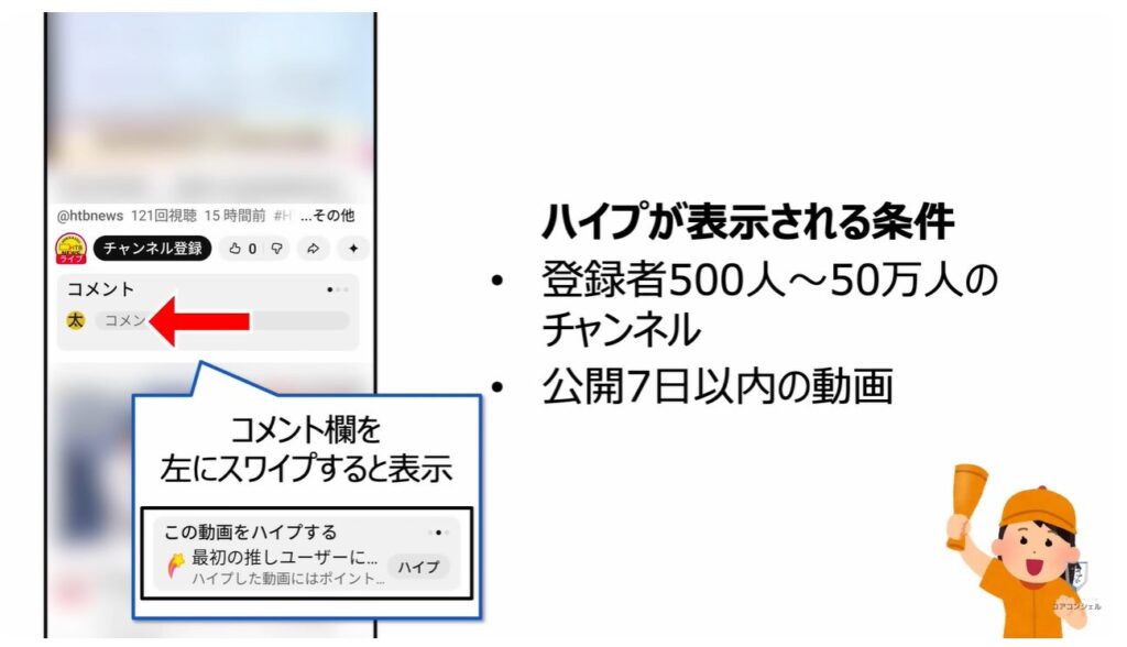 YouTube最新機能:チャンネルを応援できる「ハイプ」機能