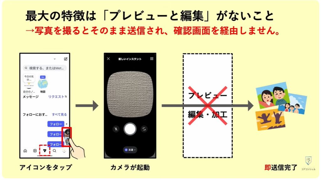「インスタント」をオフにする方法とセキュリティ設定3選：インスタント機能について