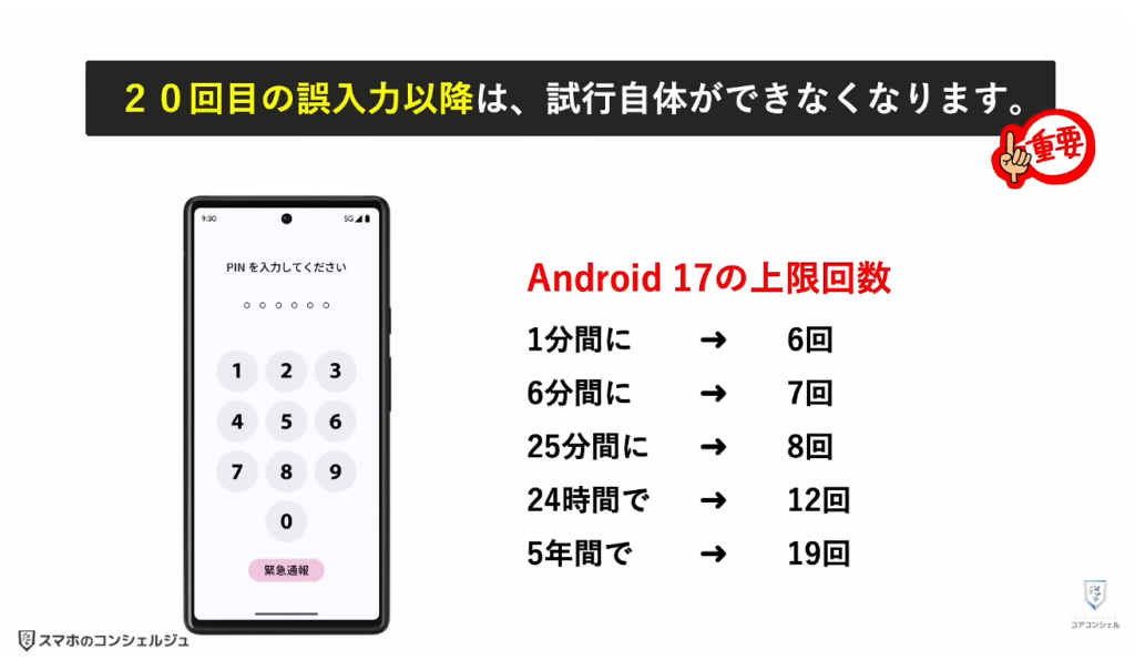 Android17に新機能:ロック画面のセキュリティ強化