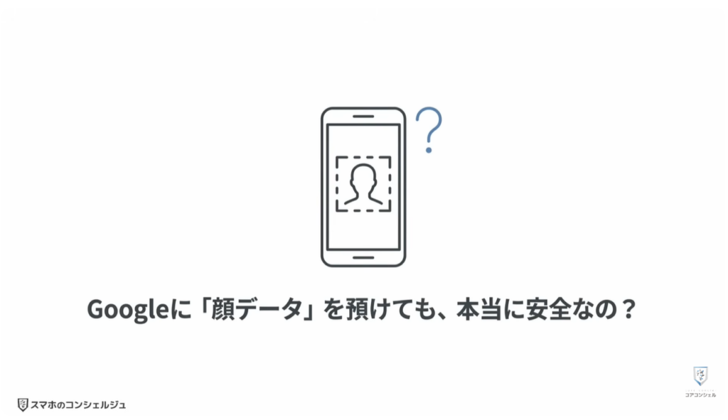 Googleの新機能（セルフィー）：Googleに顔データを預けても安全なのか？