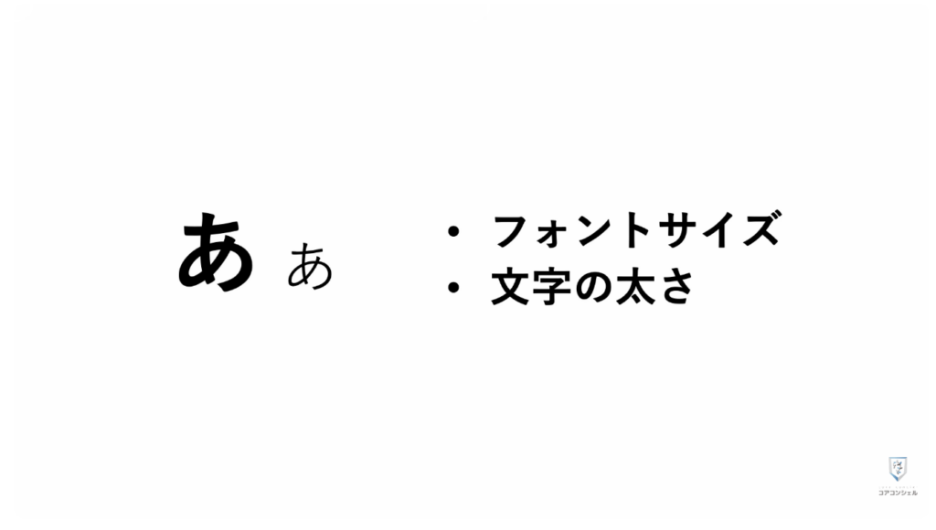 スマホの安全・快適設定：文字の大きさや太さ