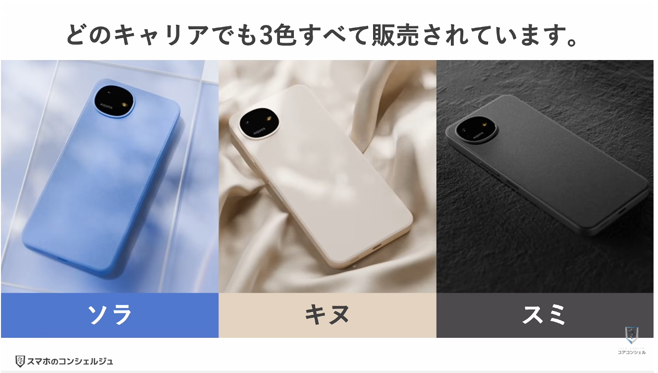 AQUOS wish6とarrows We3はどっちがオススメ：AQUOS wish6の特徴