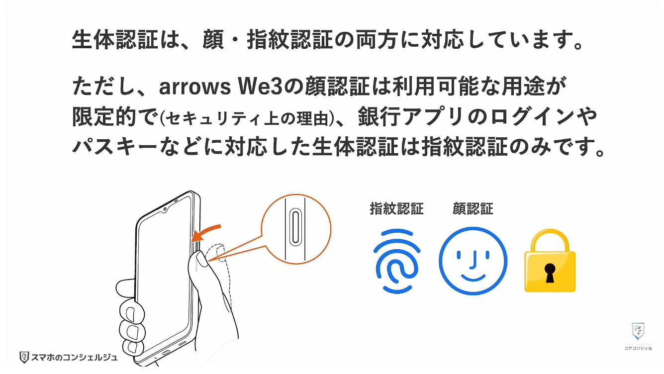 AQUOS wish6とarrows We3はどっちがオススメ：arrows We3の特徴