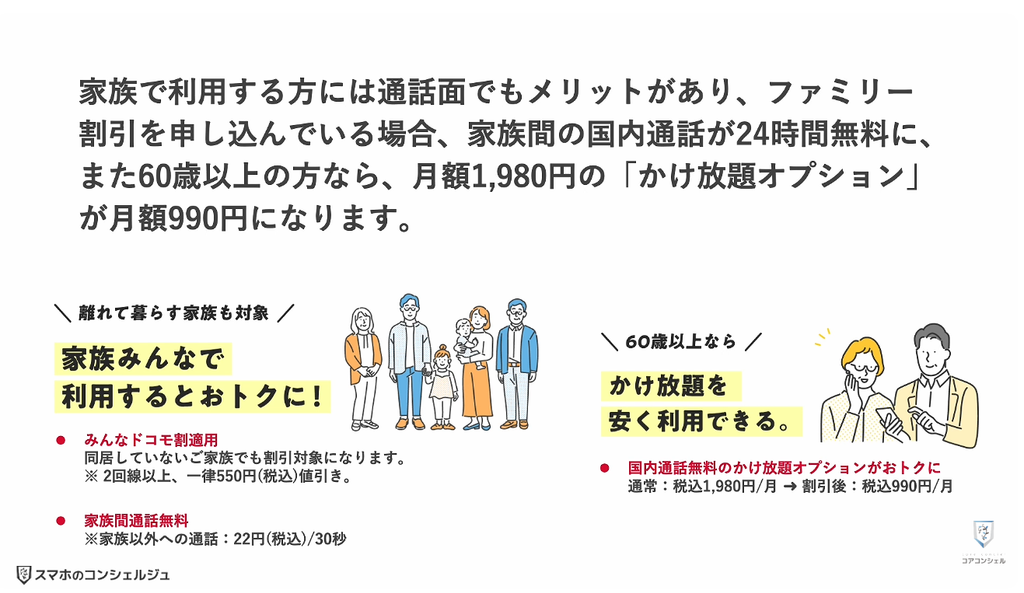 ドコモ料金改定：ドコモ miniが終了し、ドコモ mini2がスタート
